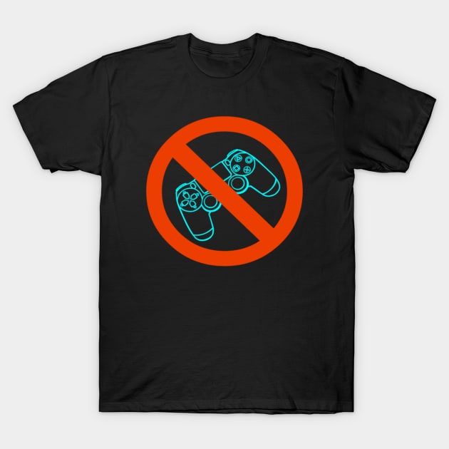 Anti-PS4 T-Shirt by LefTEE Designs